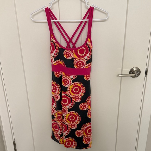 Soybu Fuchsia Strappy Active Dress - Picture 1 of 5